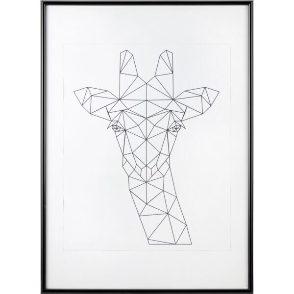 Wechselrahmen Schwarz Abgerundet 50 cm x 70 cm