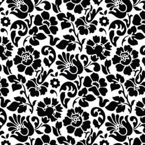 d-c-fix Klebefolie Barock Weiß-Schwarz 45 cm x 200 cm