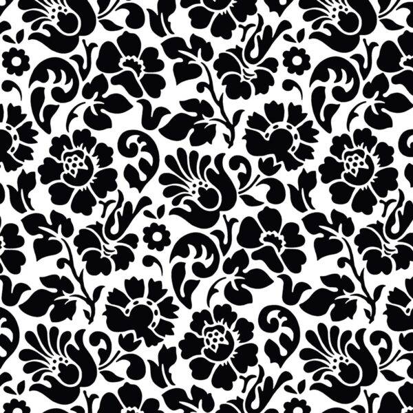 d-c-fix Klebefolie Barock Weiß-Schwarz 45 cm x 200 cm