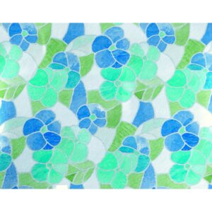 d-c-fix Klebefolie Transparent Lisboa Blau 200 cm x 45 cm