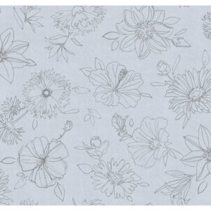 d-c-fix Tischdecke Palmas Grau Ø 150 cm rund