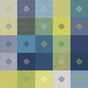 d-c-fix Tischdecke Victor Blau 110 x 140 cm eckig