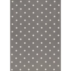 d-c-table Wachstuchtischdecke Noblessa Luna Joko Anthrazit 110 cm x 140 cm