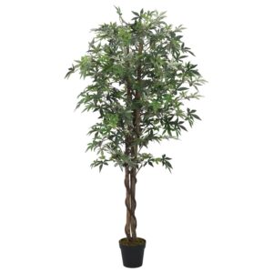 furnicato Ahornbaum Künstlich 336 Blätter 120 cm Grün