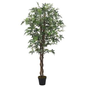 furnicato Ahornbaum Künstlich 672 Blätter 180 cm Grün