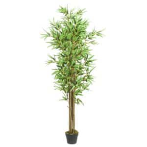 furnicato Bambusbaum Künstlich 1288 Blätter 180 cm Grün