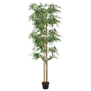 furnicato Bambusbaum Künstlich 1520 Blätter 200 cm Grün