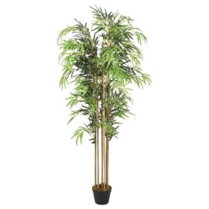 furnicato Bambusbaum Künstlich 1605 Blätter 180 cm Grün