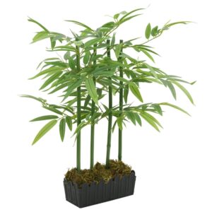 furnicato Bambusbaum Künstlich 240 Blätter 80 cm Grün