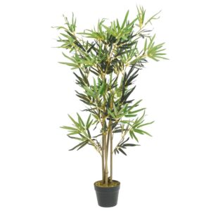furnicato Bambusbaum Künstlich 552 Blätter 120 cm Grün
