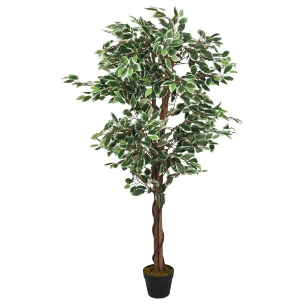 furnicato Ficusbaum Künstlich 1260 Blätter 200 cm Grün