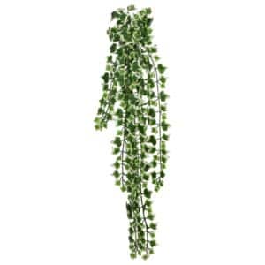 furnicato Hängepflanzen Künstlich 12 Stk. 339 Blätter 90 cm Grün und Weiß