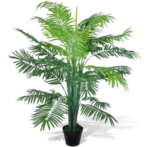 furnicato Künstliche Phönix-Palme mit Topf 130 cm
