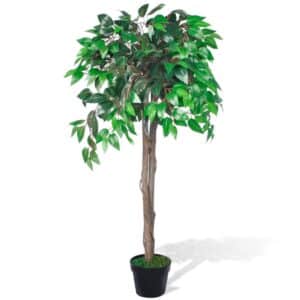 furnicato Künstlicher Ficus mit Topf 110 cm