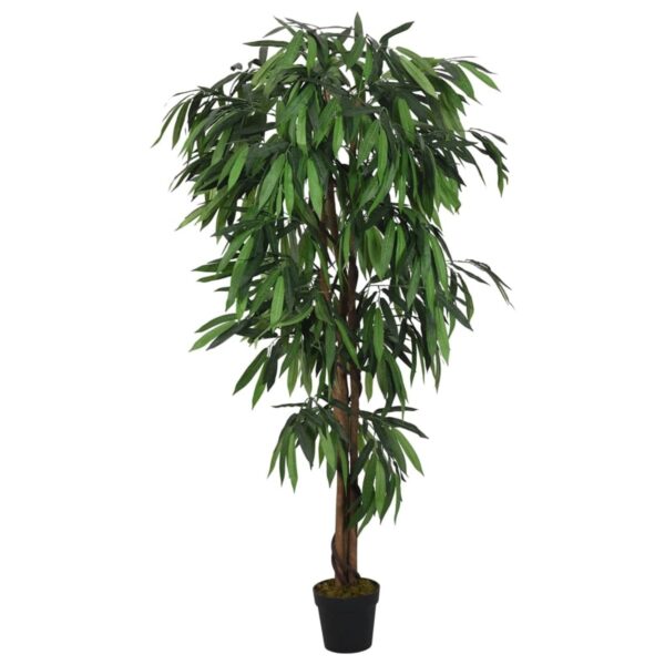 furnicato Mangobaum Künstlich 300 Blätter 80 cm Grün