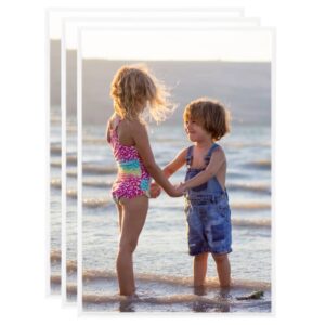 vidaXL Bilderrahmen Collage 3 Stk für Wand Tisch Weiß 21x29